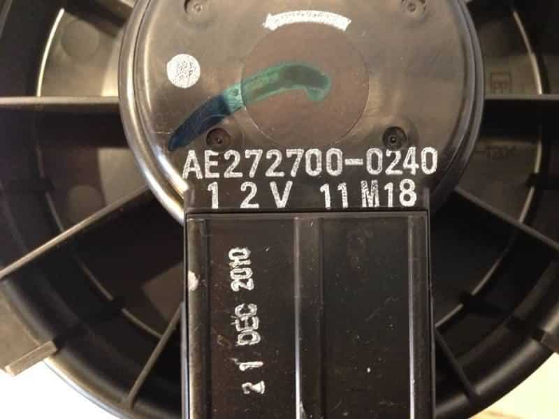 PERODUA MYVI HEATER FAN MOTOR - The DIY Motorist